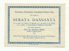 Sibiu - invitatie la serata dansanta a studentilor &icirc;n Cluj, organizata de prefectul Coriolan Stefan (aprox. 1930)