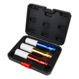 Set 3 tubulare de impact 1/2 pentru jante, 17-19-21 mm, cu protectie, 150 mm