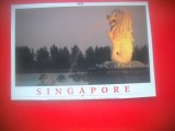 HOPCT 5129 MITICUL MERLION SINGAPORE CITY- SINGAPORE-ASIA-NECIRCULATA, Printata