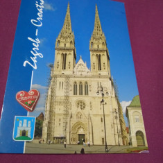 CARTE POSTALA -ZAGREB CROATIA CIRCULATA