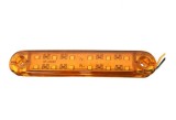 12 LED Lampi Gabarit Spate pentru Camion Remorca Galben 24v