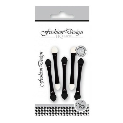Set 5 bucati Aplicator dublu pentru fard de pleoape, Top Choice, Fashion Design foto