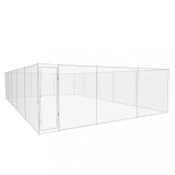 Gossi padoc pentru caini de exterior, 950x570x185 cm, otel galvanizat