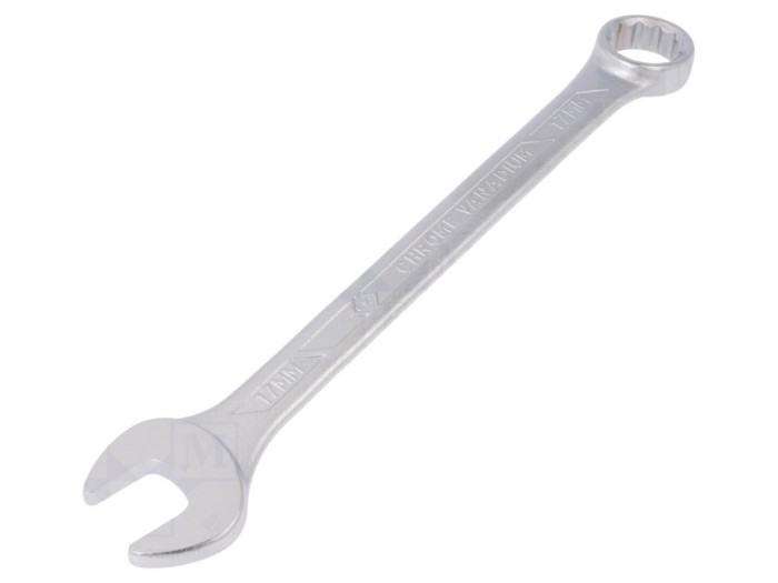 Cheie combinată 17mm, oțel crom-vanadium