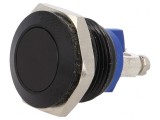 Comutator Anti-Vandalism IP65 &Oslash;16mm 2A/36VDC
