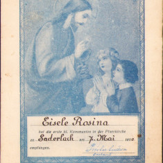 HST A784 Certificat religios șvab 1950 Zădăreni Arad