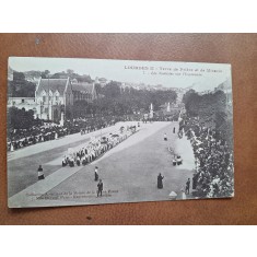 Carte postala, Lourdes II-Terre de priere et de Miracle, inceput de secol XX