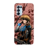 Husa compatibila cu Oppo A55, Viceversa, model Kurapika Manga Hunter x Hunter, Silicon, TPU, Transparent, Carcasa