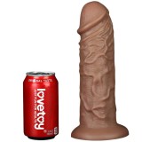 Vibrator Realistic Chubby, Brun, 26.5 cm