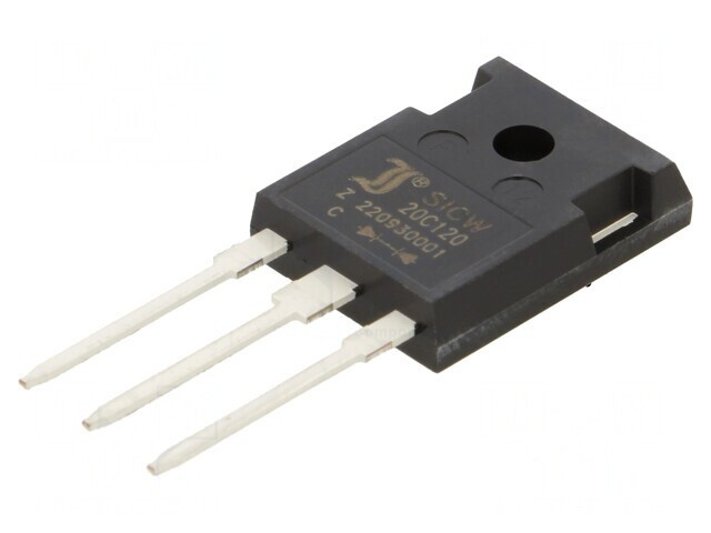 Diodă Schottky SiC 1,2kV 10A TO247-3
