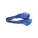 Ata bumbac pentru brodat Mouline NITARNA, 8 m, Albastru Allure, Crisalida
