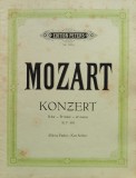 Mozart Konzert Nr. 3309 G, H165 - Carte Muzică PETERS, 1984, Limba Rom&acirc;nă - Partitură Muzicală