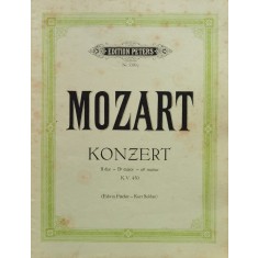 Carte Muzica Mozart Konzert Nr. 3309 G - Mozart , H165