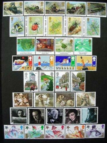 ANGLIA 1985-Toate timbrele emise in anul 1985-comemorative si uzuale-MNH
