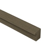 Bandă de capăt cu efect de stejar măsliniu 260x2,5x1,8 cm