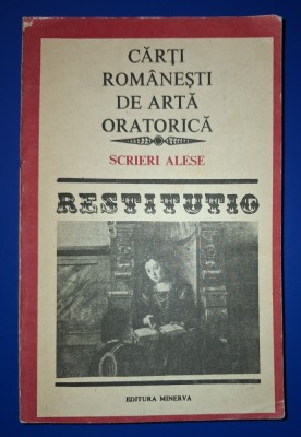 Cărți rom&amp;acirc;nești de artă oratorică foto