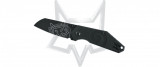 CUTIT MODEL KEA - G10 BLACK - DESIGN BY JARED WIHONGI, FOX KNIVES
