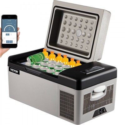 Frigider congelator pentru masina 20L Compresor bluetooth 12 24 v -240 v foto