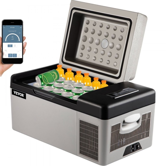 Frigider congelator pentru masina 20L Compresor bluetooth 12 24 v -240 v