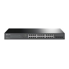 Switch TP-Link 24 Porturi Gigabit Smart POE+ 250W, 4 x SFP, &amp;quot;TL-SG2428P&amp;quot; (timbru verde 2 lei) foto