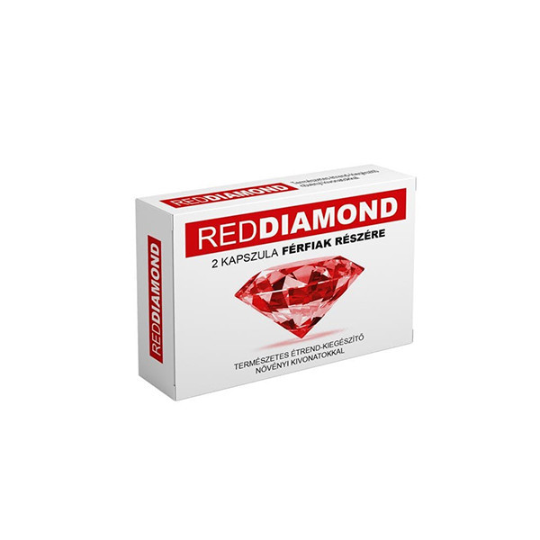 Pastile Potenta Red Diamond 2 capsule