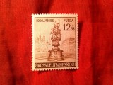 Serie 1 valoare Germania Deutsches Reich 1944 1200 Ani Fulda