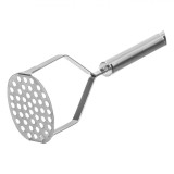 Ustensilă Bucătărie Inox, Pasator Cartofi, Dimensiuni 28x8.5cm, Inel Suspendare, Potrivit Mașină de Spălat Vase, Oem