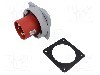 Conector alimentare AC, IEC 60309, IP67, 0,125kA, 0,4kV, 5 pini, TAIZHOU BAOLUDA ELECTRIC - QX-1983