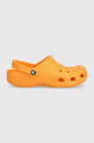 Crocs papuci Classic culoarea portocaliu 10001