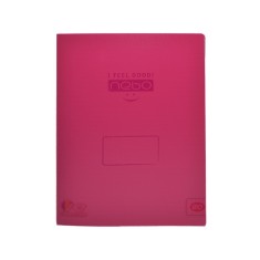 Caiet matematica NEBO , A4 , 80 file , Premium , Coperta polipropilena , I feel good , Roz , Robentoys