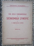 Din Ideile Fundamentale ale SOCIALISMULUI STIINTIFIC - C. DOBROGEANU-GHEREA