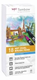Set Tombow Creativ ABT Dual Brush 18 culori