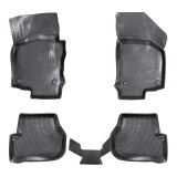 Cumpara ieftin Set Covorase Auto Cauciuc Umbrella pentru VW Golf 6 (2008-2012), Material TPE, Bordura 3cm