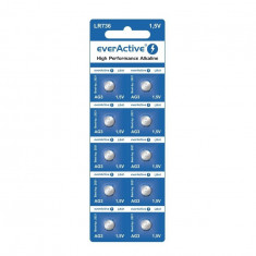 everActive AG3 G3 LR736 baterie alcalină plată-Conținutul pachetului 1x Blister