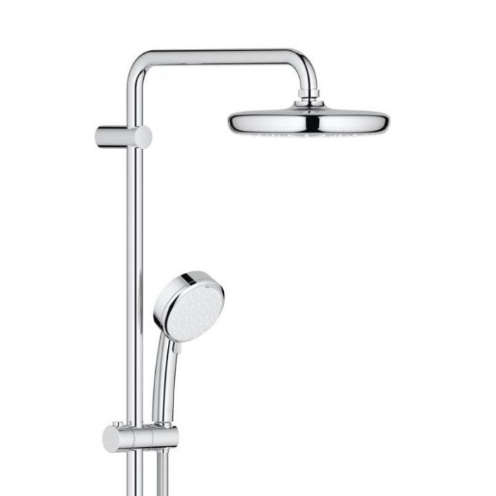 Sistem dus Grohe New Tempesta Cosmopolitan 210, baterie monocomanda, crom, 26224001
