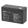 Acumulator stationar AGM VRLA Vipow 12V 7Ah, etans, borna F1