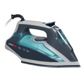 Fier de calcat Vision Clean VFCA02A, 2400W, 0.4l, Talpa ceramica, Protectie supraincalzire, Functie auto-curatare, Turcoaz