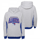 New York Rangers hanorac cu glugă pentru copii power play raglan pullover - Dětsk&eacute; M (10 - 12 let)