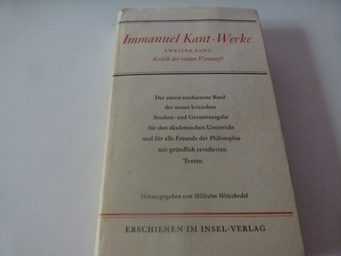 Kant - werke - vol.2