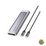 Rack Orico AXM2-G2 pentru SSD SATA M.2 NVMe Gri