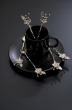 Cumpara ieftin Set lingurite cafea floricica 6 bucati PLT0494 Argintiu 13.5x3x0.2 cm