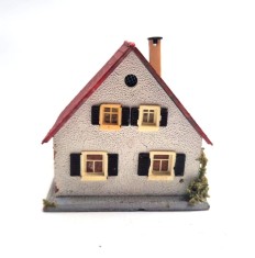 casa locuinta circuit trenulet Diorama feroviara Faller 208 Germania anii '80 macheta cai ferate