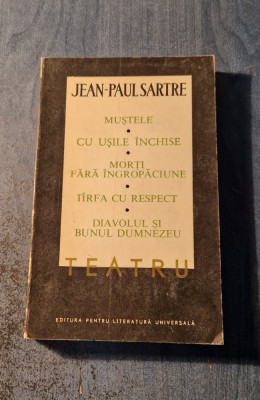 Teatru vol. 1 Jean Paul Sartre foto