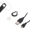 Căști Bluetooth fără fir cu microfon negre 10m