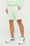 Adidas pantaloni scurți bărbați, culoarea verde IR9200