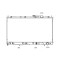 Radiator racire Mitsubishi Galant (E50), 01.1993-12.1996 Motor 2, 5 V6 125kw Benzina, tip climatizare Cu/fara AC, cutie automata, tip Denso, diametru