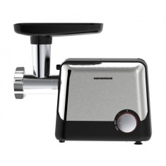 Masina de tocat carne Heinner, 2100 W, Accesoriu rosii, kibbe si carnati, cutit inox, 2 site metalice