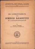 HST 563SP Din corespondența lui Simeon Bărnuțiu și a contemporanilor săi 1944