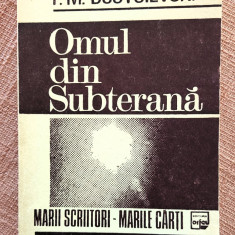 Omul din subterana. Editura Orfeu, 1993 - F. M. Dostoievski