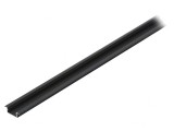 Profil Aluminiu Negru pentru Module LED &Icirc;ncastrat 1m